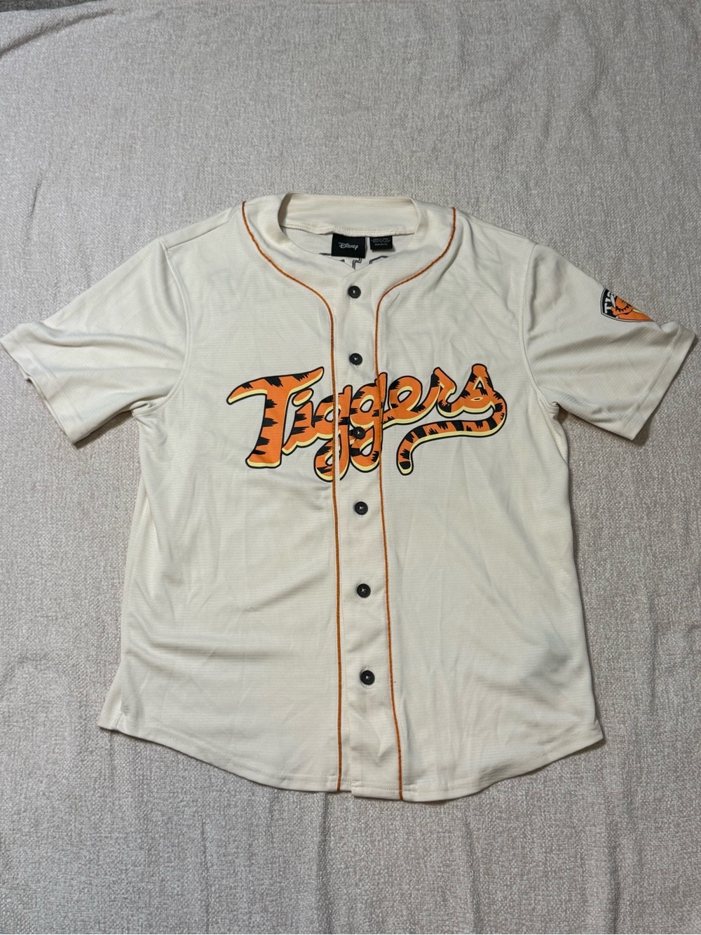 Disney Tigger Robin 26 Baseball Jersey S Y2K Retro Varsity Streetwear